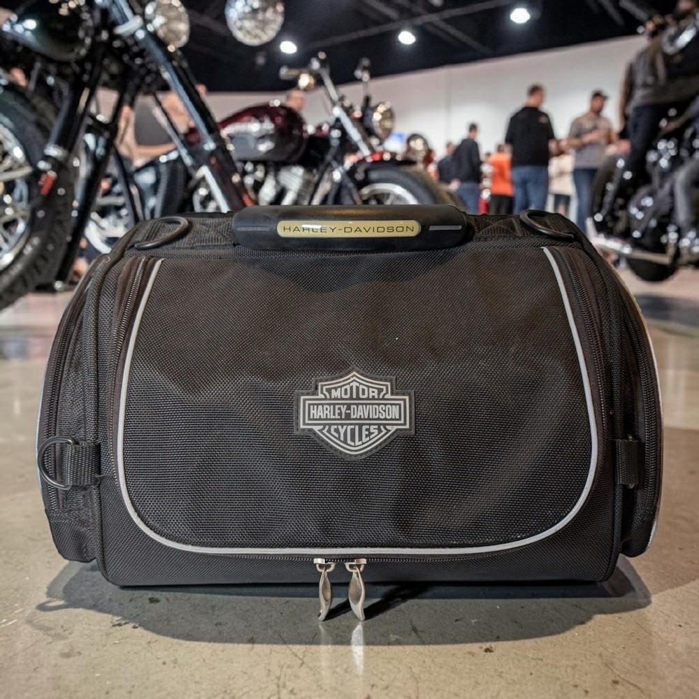 Harley-Davidson Motorcycle‎ Rear Tail Bag Premium Touring Luggage Rain Cover